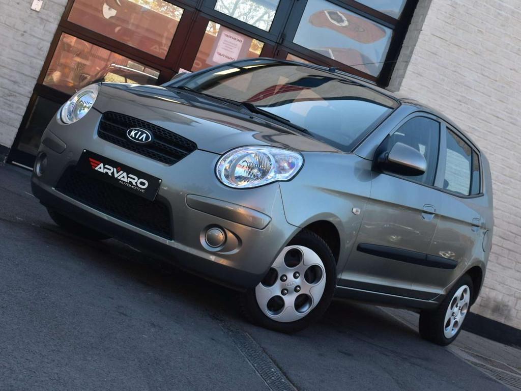 Kia Picanto 1.1i Airco / 5Deurs / Topstaat / Garantie, Autos, Kia, Argent ou Gris, Achat, Electronic Stability Program (ESP), Entreprise