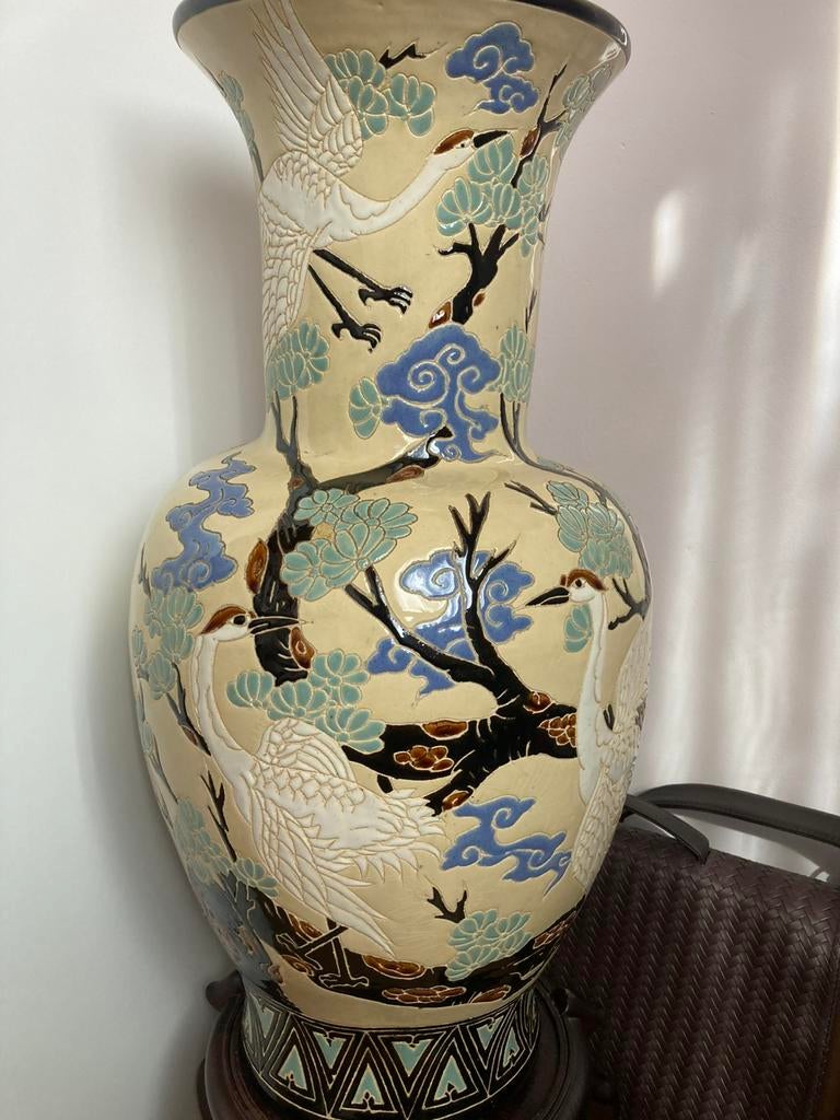 Grand vase Chinois, Maison & Meubles, Enlèvement, Comme neuf