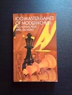 100 master games of modern chess, Ophalen of Verzenden, Minder dan 500 stukjes, Zo goed als nieuw, Schaken