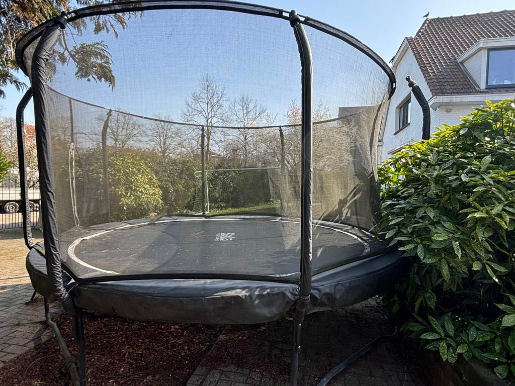 Trampoline van het merk salta - 427cm, Kinderen en Baby's, Ophalen, Gebruikt