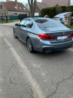 BMW 5 e m sportpakket prijs 29500€, Autos, Cuir, Argent ou Gris, Entreprise, Noir