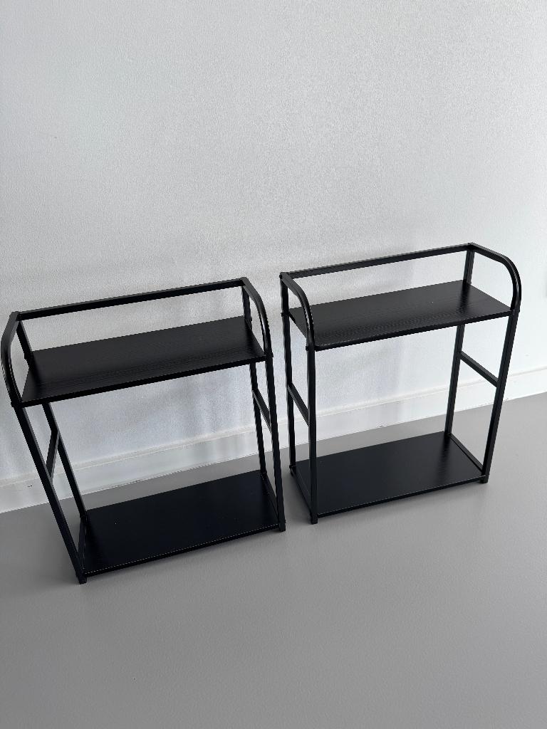 2 rekjes houtstructuurlook, Enlèvement, Neuf