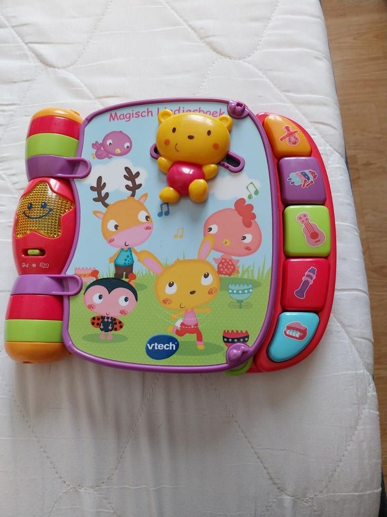 Muziekboek vtech, Ophalen, Gebruikt, 6 maanden tot 2 jaar