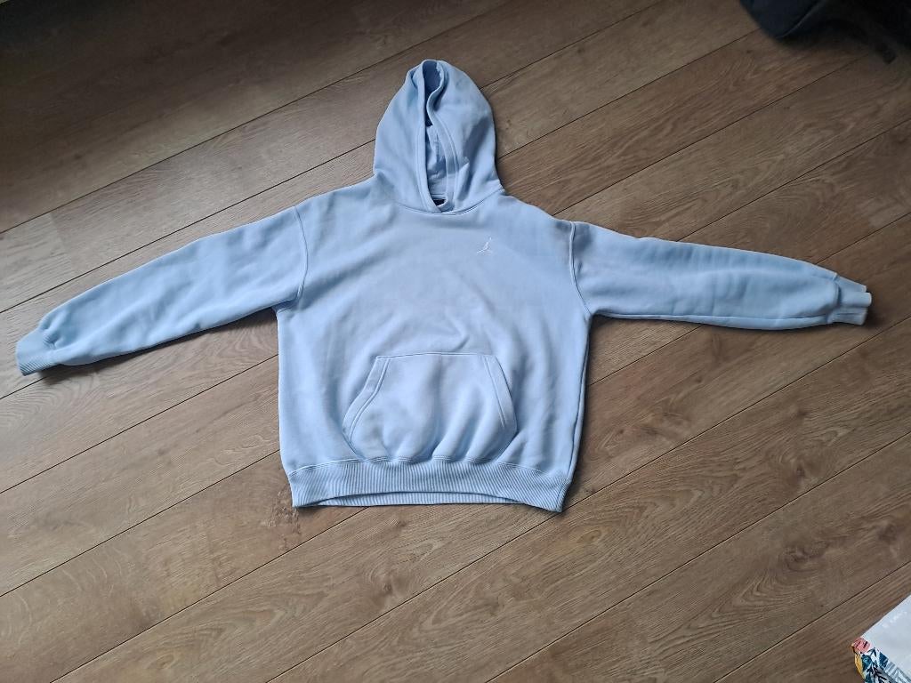 hoodie Jordans lichtblauw, Blauw, Ophalen of Verzenden, Zo goed als nieuw, Maat 36 (S)