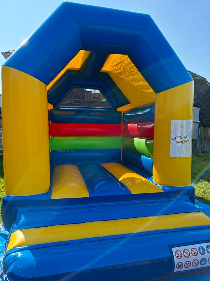 Springkasteel met dak te huur Zele!, Hobby & Loisirs créatifs, Articles de fête | Location, Neuf, Envoi