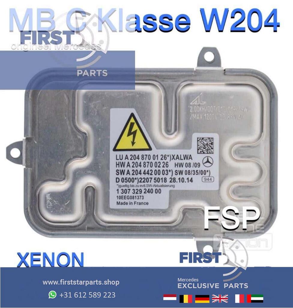 W204 koplamp module A2048700326 Xenon Starter Mercedes C kla