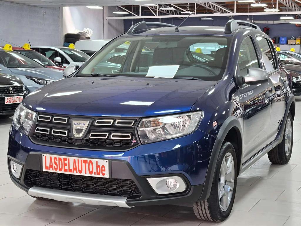 Dacia SANDERO Stepway 0.9 TCe Auto Clim Gps Blue Sensors CAM, Auto's, Dacia, Automaat, 898 cc, Stof, Gebruikt
