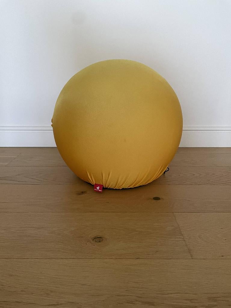pouf Baleri Tatino, Rond, Comme neuf, Synthétique, Enlèvement