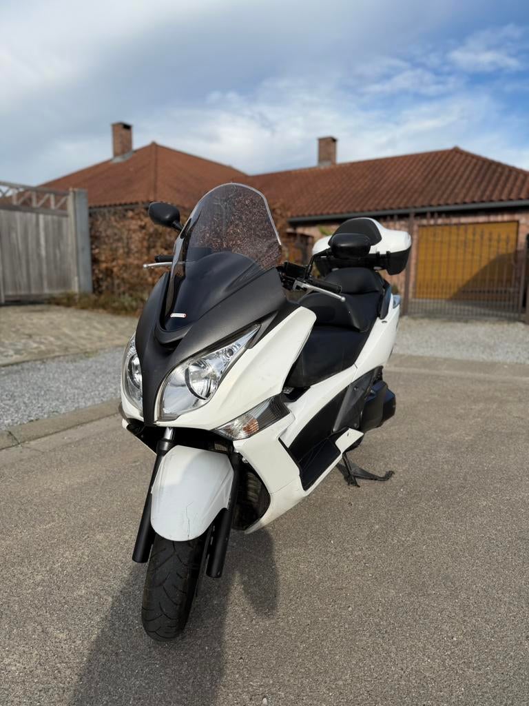 Honda SwT 400 super Maciscooter 4259 KM SEULEMENT! Entien ok, Motos, Scooter, 2 cylindres, Particulier, 12 à 35 kW