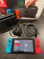 Nintendo Switch – Jailbreak RCM / Plus de 70 Jeux inclus, Enlèvement ou Envoi, Switch Original, Avec 2 manettes, Avec jeux