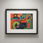 Kunstwerk getekend k. appel, Ophalen of Verzenden