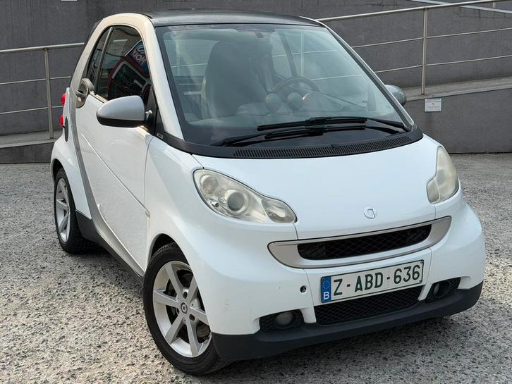 smart forTwo Coupe 0.8 cdi Pulse Softouch, Autos, Smart, Particulier, ForTwo, Diesel, Euro 4, Coupé, 3 portes, Automatique, Blanc