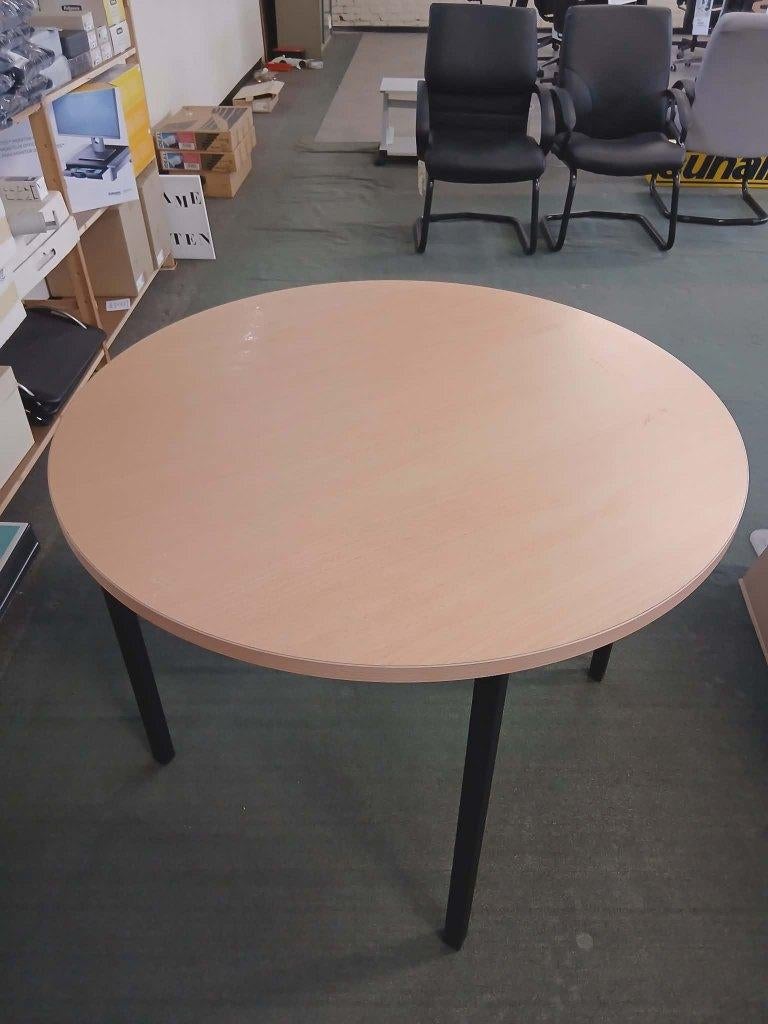 Ronde houten tafel, Huis en Inrichting, Tafels | Eettafels, Ophalen