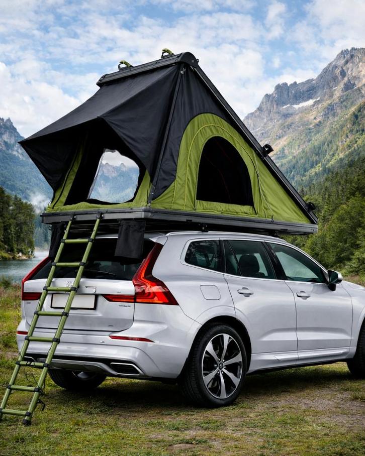 Tente de toit rigide aluminium – 226 x 139 cm – NEUVE – XL, Caravanes & Camping, Tentes, jusqu'à 2, Neuf, Enlèvement