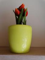 Limoengroen bloempotje elho diameter 14, Tuin en Terras, Bloempotten, Ophalen