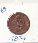 5 CENTIEM 1834 LEOPOLD 1, Ophalen of Verzenden