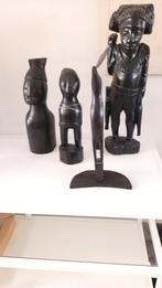 Congolese beelden - Set van 4, Antiek en Kunst, Ophalen