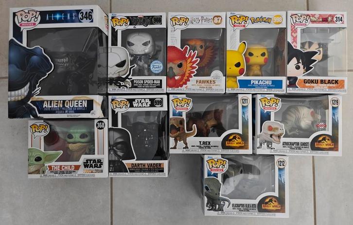 Lot de Pop divers, Collections, Statues & Figurines, Enlèvement