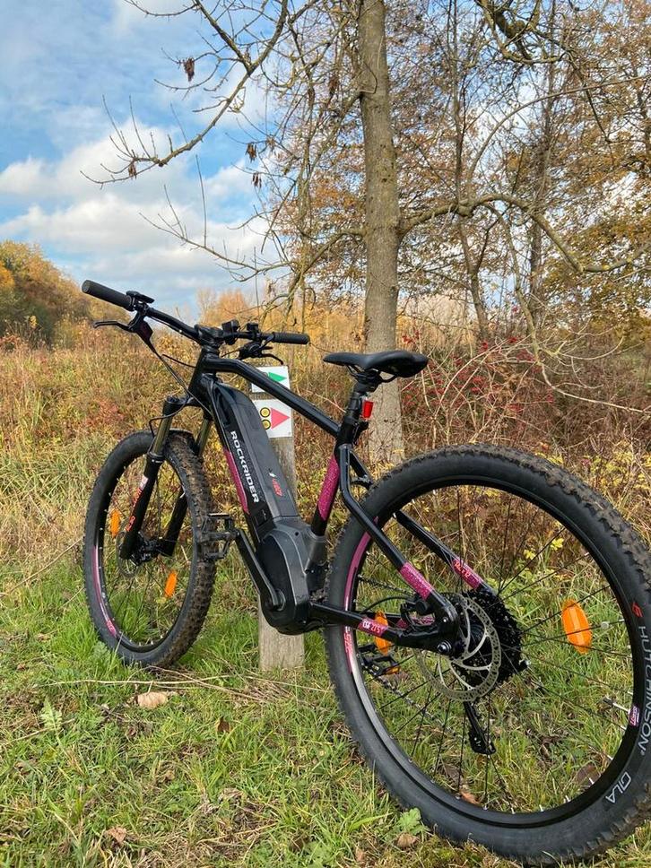 Rockrider EST520 elektrische mountainbike voor dames M, Fietsen en Brommers, Fietsen | Mountainbikes en ATB, Ophalen
