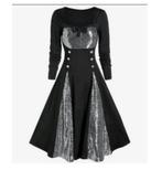 Robe gothique évasée punk rétro vintage 1950 Robe goth XL, Vêtements | Femmes, Robes, Neuf, Taille 46/48 (XL) ou plus grande, Enlèvement ou Envoi