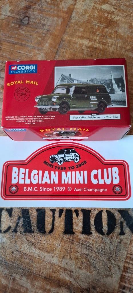 MINI Van Mk1 Post Office Telephones 1/43 CORGI Neuf + Boite, Hobby en Vrije tijd, Modelauto's | 1:43, Nieuw, Auto, Corgi, Verzenden