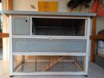 ruim konijn/cavia hok met hekken voor uitbreiding en extra's, 90 cm ou plus, Niche, 75 à 110 cm, Comme neuf