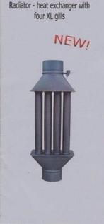 Warmtewisselaar, boiler voor rookkanaal van Ø 120,130,150 mm, Ophalen of Verzenden, Nieuw, Overige typen, Hoog rendement (Hr)