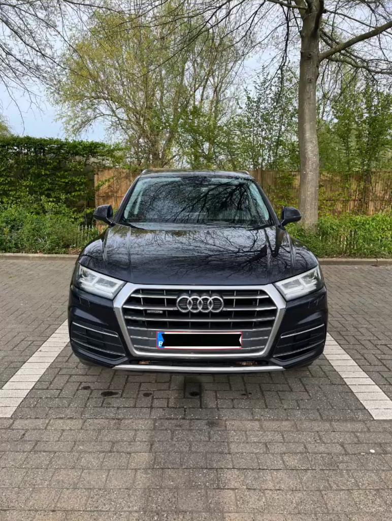 Audi Q5 Automaat - Eerste eigenaar, Q5, Blauw, Leder, Diesel