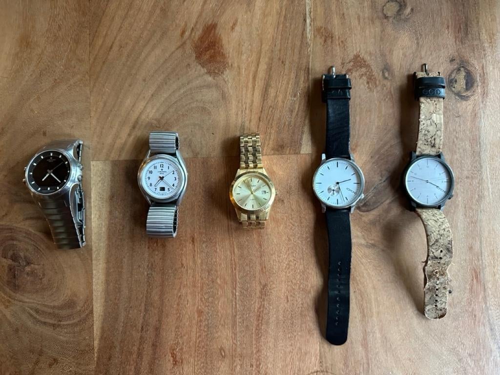 Quartz uurwerken (Jughans, Condor, Komono), Bijoux, Sacs & Beauté, Montres | Hommes, Montre-bracelet, Autres marques, Enlèvement ou Envoi