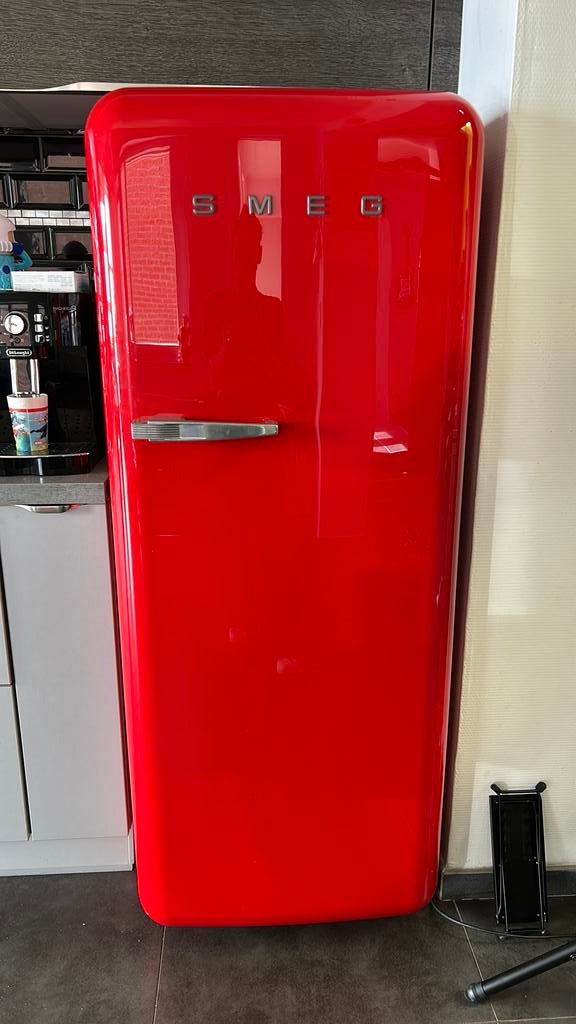 Frigo Smeg rouge (ne fonctionne plus), Ophalen, Zo goed als nieuw