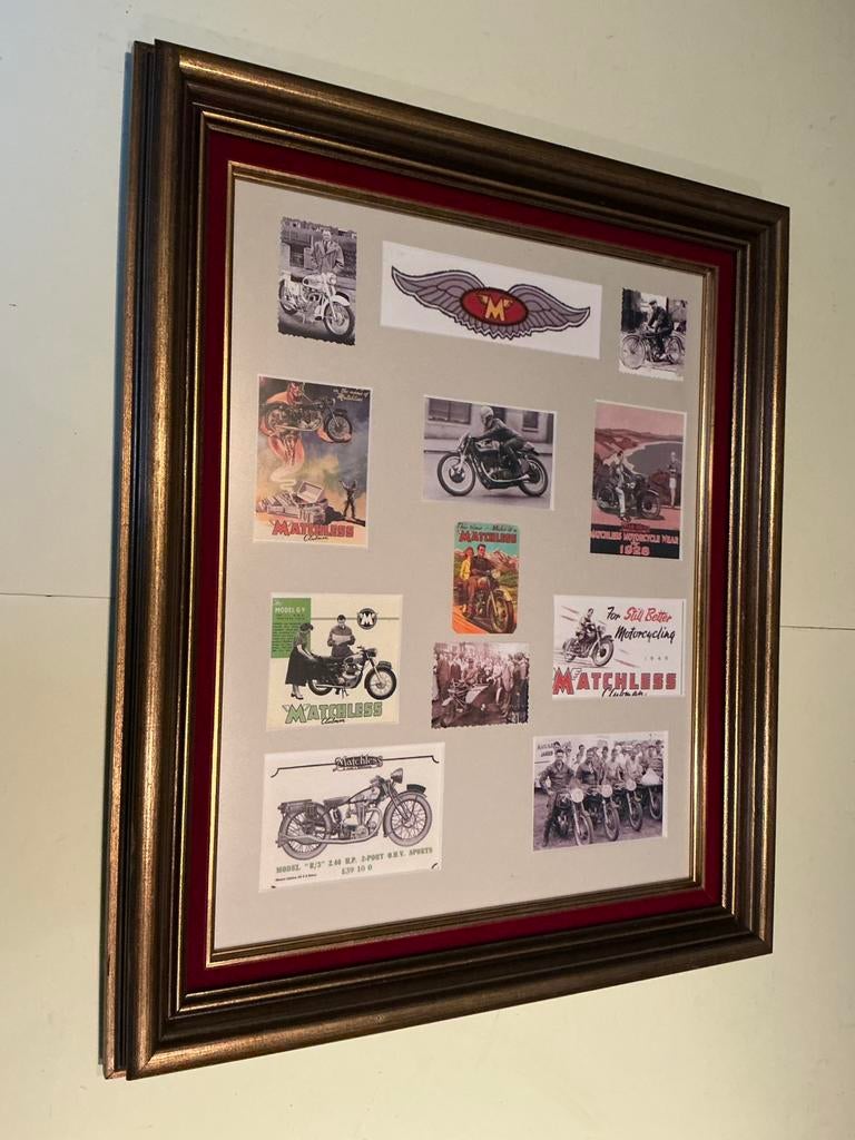 Cadre déco MATCHLESS, Enlèvement ou Envoi, Comme neuf