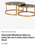 Set van 2 Luxe Ronde Salontafels (Richmond), Ophalen, Gebruikt, Luxe tafel