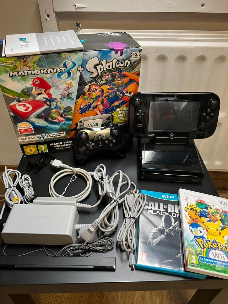 WiiU + Controllers en games, Games en Spelcomputers, Spelcomputers | Nintendo Wii U, Zo goed als nieuw, Ophalen of Verzenden