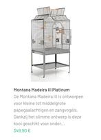 Papegaaienkooi, Enlèvement, Comme neuf, Aluminium, Cage à oiseaux