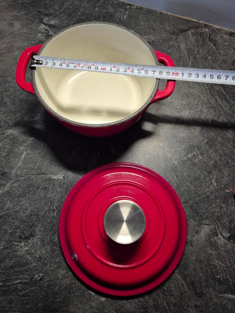 2 casseroles en fonte, Enlèvement, Fonte