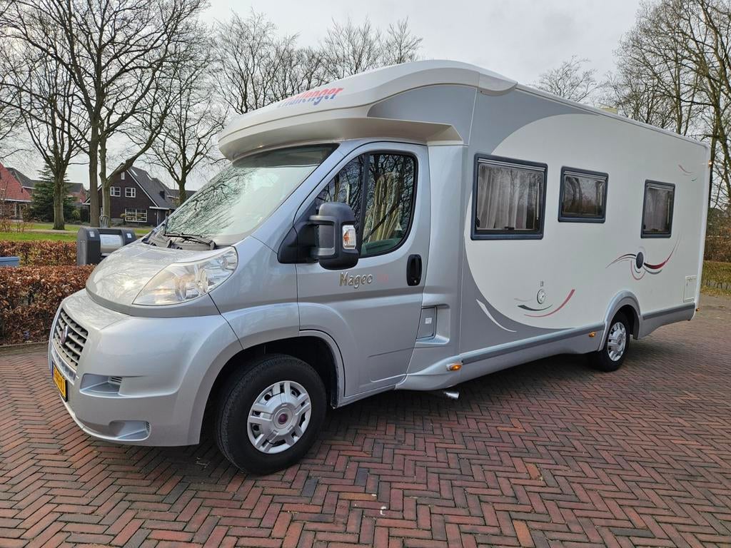 Challenger Mageo 116 Fiat 2.3 Multijet  Airco / Bearlock, Luifel, Ringverwarming, Fiat, Afzuigkap