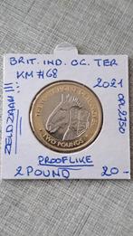 Brit.Indian Oc. ter. 2 livres 2021 Prooflike SCARCE !, Timbres & Monnaies, Monnaies | Océanie, Enlèvement ou Envoi