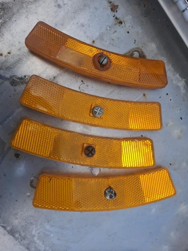 Fiets reflectoren, Ophalen of Verzenden, Gebruikt, Overige typen, Kunststof