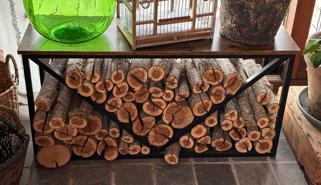 Étagère bois metal, Enlèvement, Utilisé