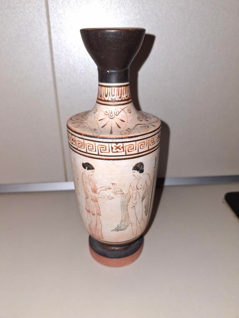 Grieks vaasje, Ophalen