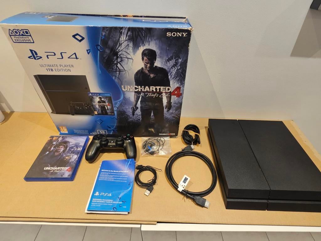 Playstation 4     1tb uncharted 4 editie, Consoles de jeu & Jeux vidéo, Jeux | Sony PlayStation 4, Enlèvement