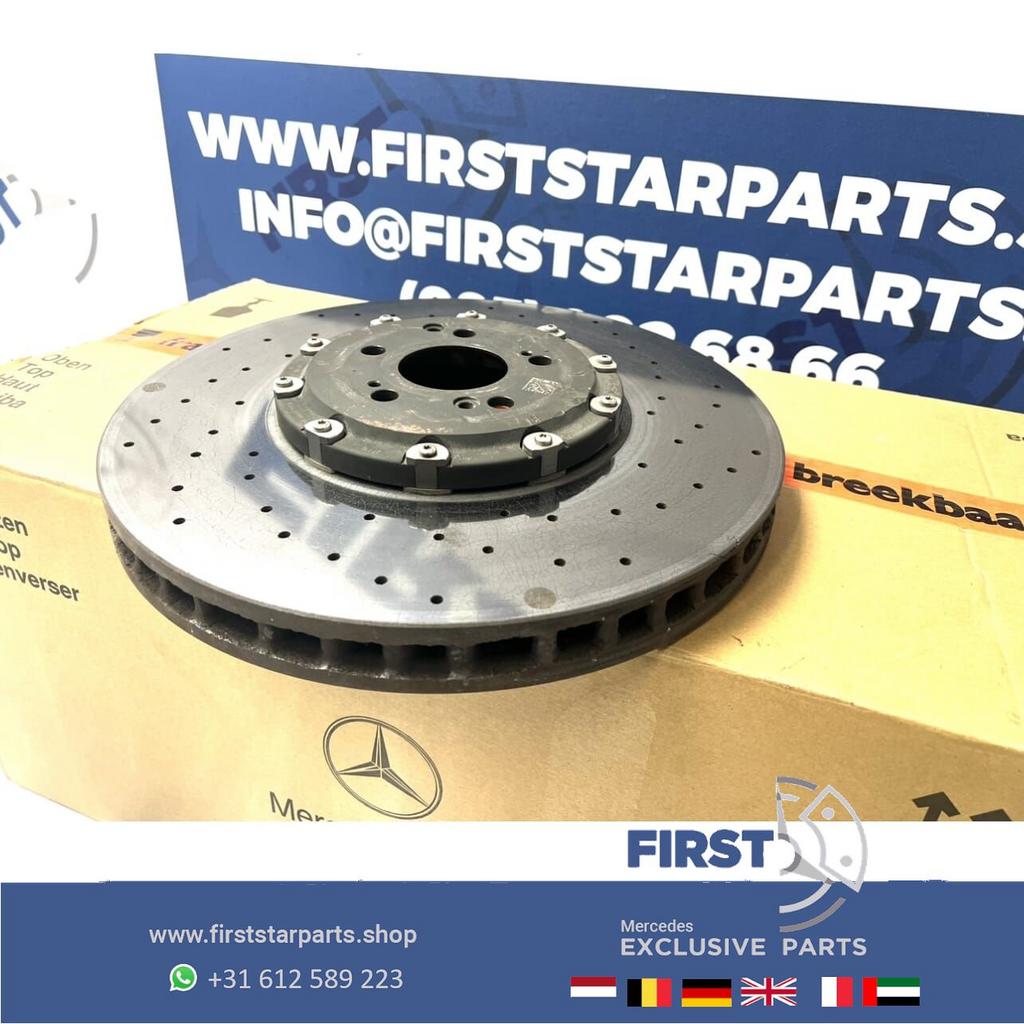 KERAMIK REMSCHIJF W205 C205 C63 W213 E63 W218 CLS63 W190 GT6, Gebruikt, -, Ophalen of Verzenden, -