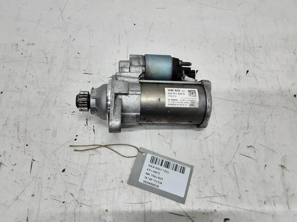 STARTMOTOR Volkswagen Golf VII (AUA) (02Z911024Q), Auto-onderdelen, Motor en Toebehoren, Volkswagen, Gebruikt