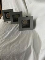 Spot encastrable - 3 pièces, Maison & Meubles, Lampes | Spots, LED, Enlèvement, Utilisé, Métal ou Aluminium