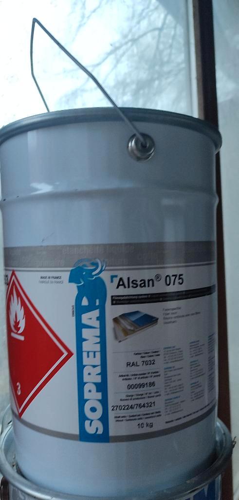 Résine d étanchéïté Soprema Alsan 075 bidon de 10kg, Jardin & Terrasse, Terrasses, Neuf, Autres matériaux, Enlèvement