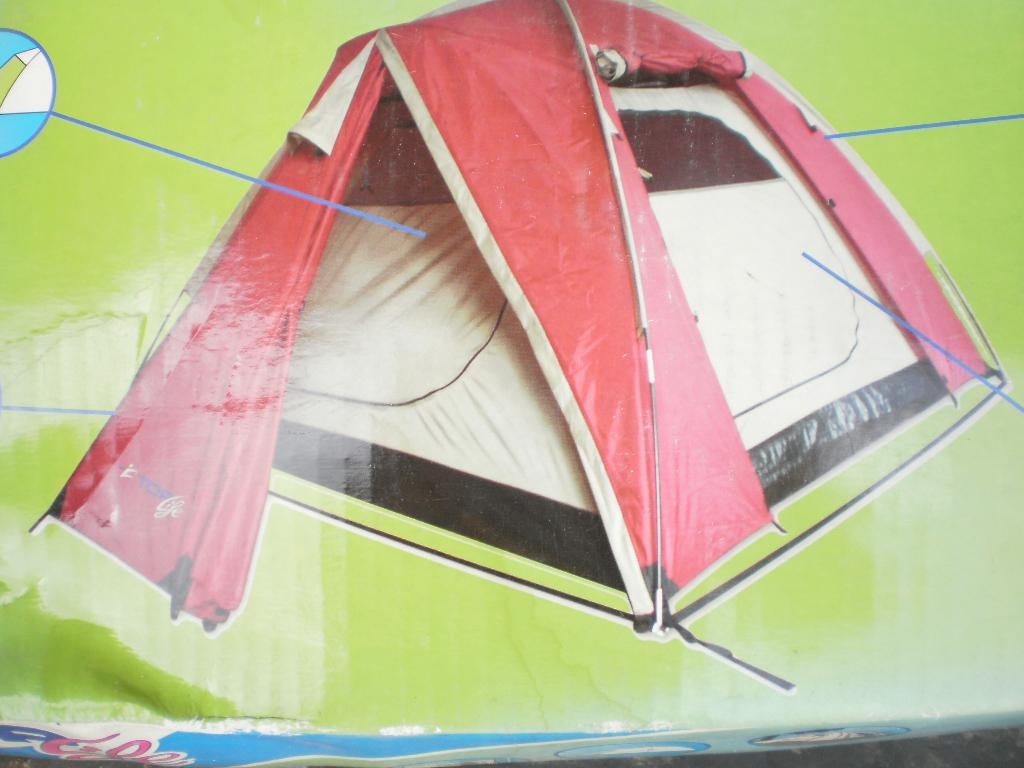 tente top life, Caravanes & Camping, Tentes, Enlèvement, Utilisé, Jusqu'à 2