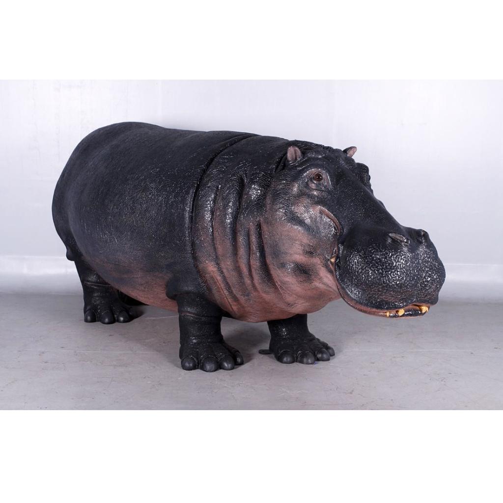 Hippopotanus – Nijlpaard beeld Lengte 299 cm, Ophalen, Nieuw