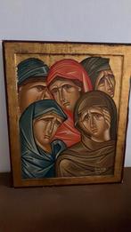 Icoon  handgemaakt  brizantine art, Antiek en Kunst, Ophalen