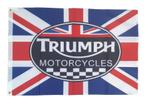 Vlag Triumph Motorcycles UK - 60x90cm, Motoren, Ophalen of Verzenden, Nieuw