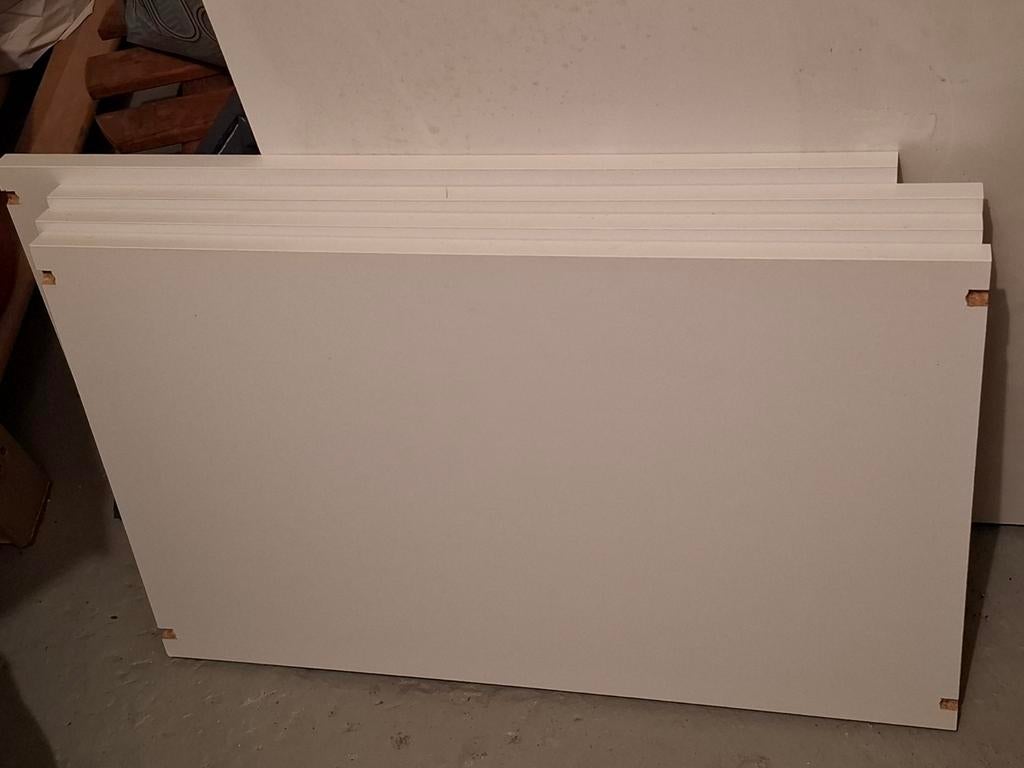 Ikea keuken 4 witte legplanken, Ophalen